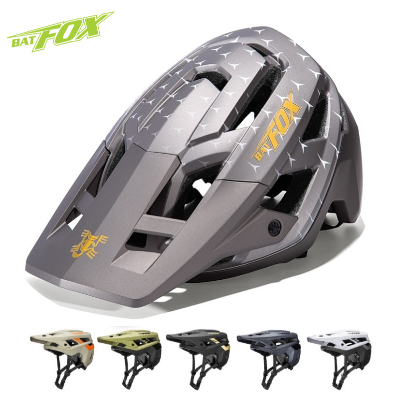 Cycling Gear Pas - BATFOX Mountain Bike Helmet Riding Speedframe