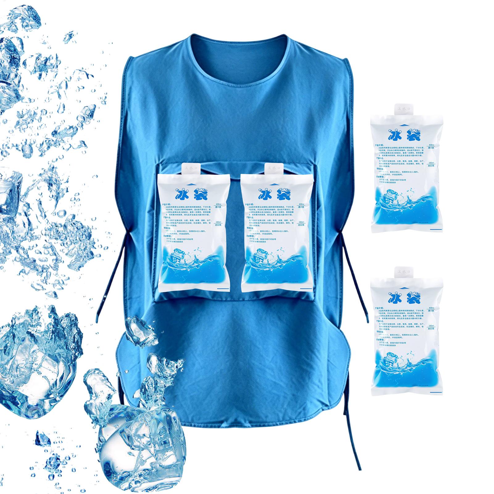 4 Gel Ice Packs Cooling Vest R - Cycling Gear Cold Weather review and price