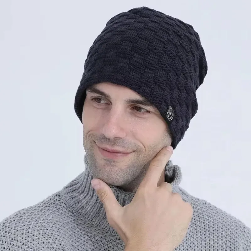Mens Plush Lining Beanie Winte - Cycling Gear Pas review and price