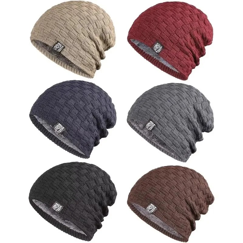 Mens Plush Lining Beanie Winte - Cycling Gear Pas review and price