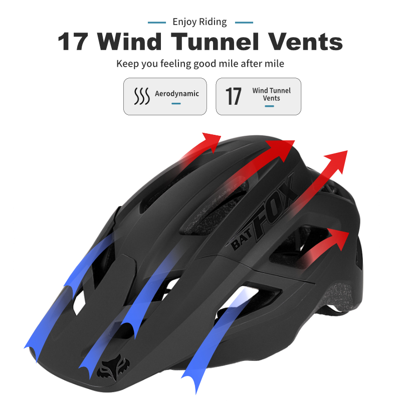 BATFOX Mountain Bike Helmet Ca - Cycling Gear Pas review and price