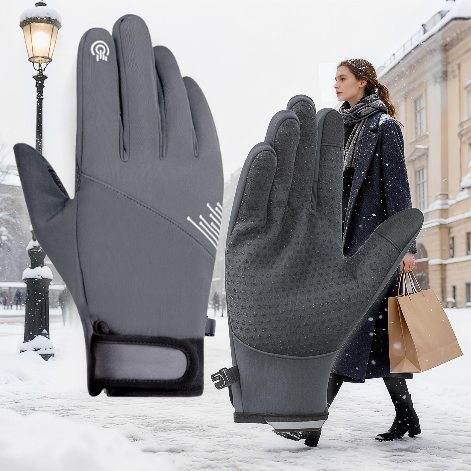 Winter Gloves Women Windproof  - Cycling Gear Cold Weather review and price
